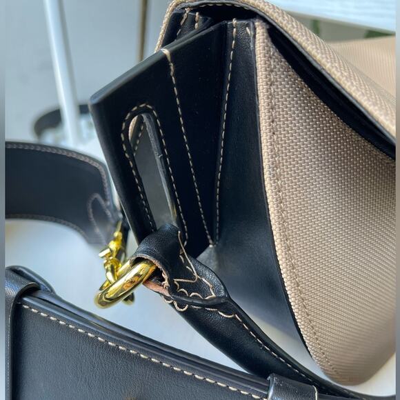 ☘️ YUZEFI CURVED STRUCTURED DORIS BAG IN BEIGE - Picture 12 of 17